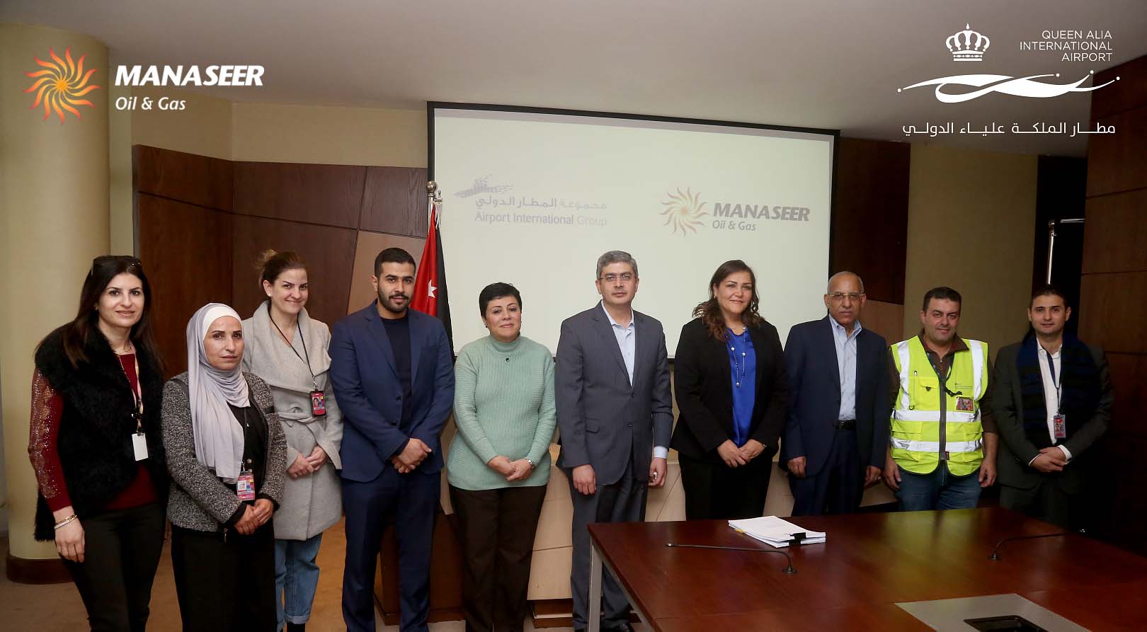 Manaseer Oil & Gas and Airport International Group Open Two Gas Stations within Queen Alia International Airport Premises